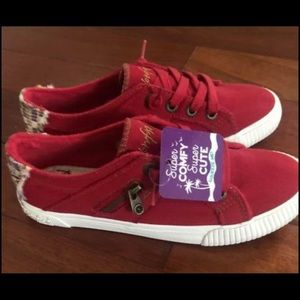Blowfish Malibu Fruit Sneaker Red